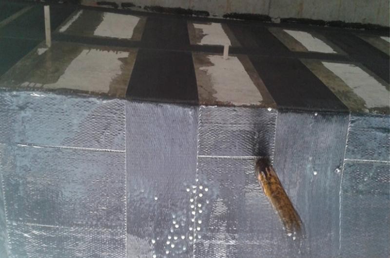 夏津楼板使用碳纤维加固